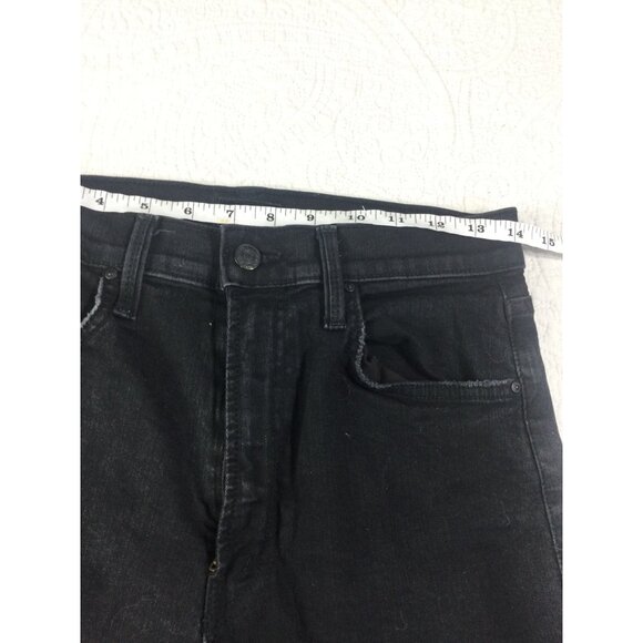 Mother High-Waisted Rider Ankle Black Jeans**Size 28*NWOT*Stretch Waist - Picture 8 of 16